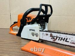 STIHL MS210 Chainsaw Great Running 35cc Gas Powered Saw With 16 Bar & Chain