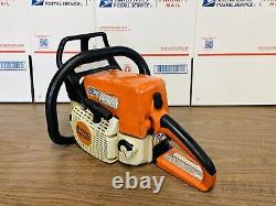 STIHL MS250 Chainsaw Powerhead 45cc Gas Powered Saw Starts Up Runs Read Notes
