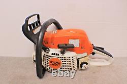 STIHL MS271 Farm Boss Pull Start Gas Chainsaw Head 50.2 cc. TESTED