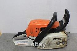 STIHL MS271 Farm Boss Pull Start Gas Chainsaw Head 50.2 cc. TESTED