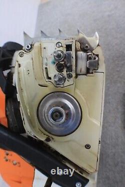 STIHL MS271 Farm Boss Pull Start Gas Chainsaw Head 50.2 cc. TESTED