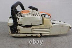 STIHL MS271 Farm Boss Pull Start Gas Chainsaw Head 50.2 cc. TESTED