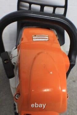STIHL MS271 Farm Boss Pull Start Gas Chainsaw Head 50.2 cc. TESTED