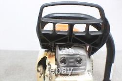STIHL MS271 Farm Boss Pull Start Gas Chainsaw Head 50.2 cc. TESTED