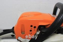 STIHL MS271 Farm Boss Pull Start Gas Chainsaw Head 50.2 cc. TESTED