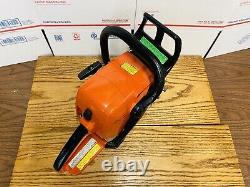 STIHL MS290 Chainsaw For Parts / Project / Repair Turns Over Good Bad Bearings