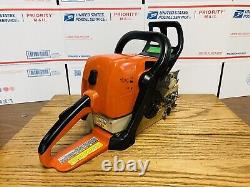 STIHL MS290 Chainsaw For Parts / Project / Repair Turns Over Good Bad Bearings