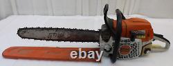 STIHL MS362 59cc Gas Powered Chainsaw with20 Bar & Chain & Guide Bar Cover