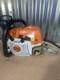 STIHL MS362 Chain Saw Starts Runs And Idles