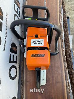 STIHL MS440 Chainsaw / NICE RUNNING 71cc Pro Saw NEW 20 Bar & Chain -Ships FAST