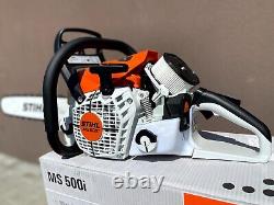 STIHL MS500i (NUMBER 4) FUEL INJECTED CHAINSAW WITH TOOLS AND COVER