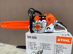 STIHL MS500i (NUMBER 4) FUEL INJECTED CHAINSAW WITH TOOLS AND COVER