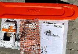 STIHL MS500i (NUMBER 4) FUEL INJECTED CHAINSAW WITH TOOLS AND COVER