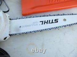 STIHL MSA 120C ELECTRIC CHAINSAW WITH CHARGER & BATTERY USED lightly