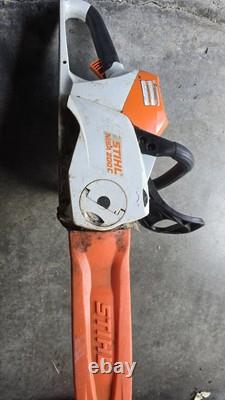 STIHL MSA 200C Battery Powered Electric Chainsaw, 12 Bar, SAW ONLY comes as pic