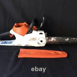 STIHL MSA 200C CHAINSAW WithBATTERY AP 300 AND CHARGE