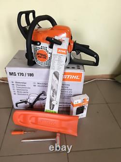 STIHL MS 170 Chainsaw 3/8 14in 35cm Free Shipping