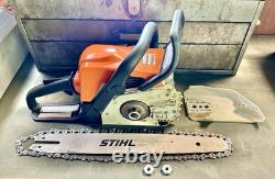 STIHL MS 170 Gasoline Chainsaw + 16 Bar + Chain + Scabbard