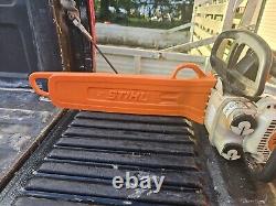 STIHL MS 193 T 30.1 CC 14 Top Handle Chainsaw with (3) Extra Chains & Air Filter