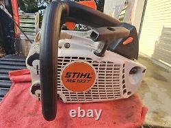 STIHL MS 193 T 30.1 CC 14 Top Handle Chainsaw with (3) Extra Chains & Air Filter