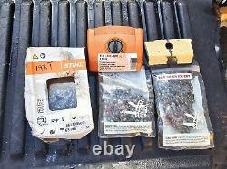 STIHL MS 193 T 30.1 CC 14 Top Handle Chainsaw with (3) Extra Chains & Air Filter