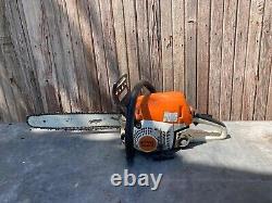 STIHL MS 251 C Bar Gas Chainsaw Starts Runs Read