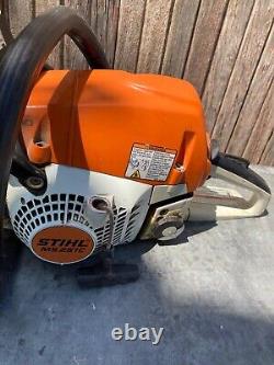 STIHL MS 251 C Bar Gas Chainsaw Starts Runs Read