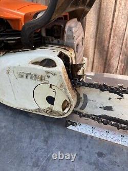 STIHL MS 251 C Bar Gas Chainsaw Starts Runs Read