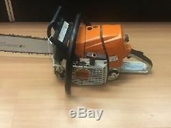 STIHL MS 461 Top Handle Chainsaw 24 Blade, NEW BAR & Chain Nice Condition