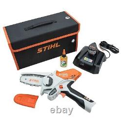 STIHL OEM GTA 26 PRUNER CHAINSAW HANDHELD WithCARRYING CASE, BATTERY & CHARGER NEW