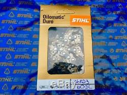 STIHL TUNGSTEN TIPPED DURO CHAINSAW CHAIN 3/8 x. 063 Gauge. THE WORLDs BEST