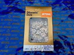 STIHL TUNGSTEN TIPPED DURO CHAINSAW CHAIN 3/8 x. 063 Gauge. THE WORLDs BEST