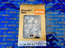 STIHL TUNGSTEN TIPPED DURO CHAINSAW CHAIN 3/8 x. 063 Gauge. THE WORLDs BEST