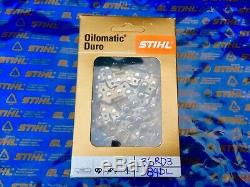 STIHL TUNGSTEN TIPPED DURO CHAINSAW CHAIN 3/8 x. 063 Gauge. THE WORLDs BEST