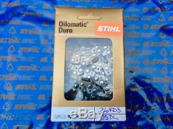 STIHL TUNGSTEN TIPPED DURO CHAINSAW CHAIN 3/8 x. 063 Gauge. THE WORLDs BEST