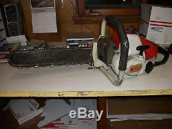 S 10 Stihl chainsaw- 17 bar & chain