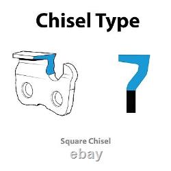 Square Ground Chisel Saw Chain 3/8.050 100 ft Reel, Oregon 72CL100U