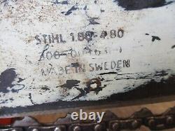 Stihl 009 Chainsaw. For Parts or Repair VTG BAR CHAIN ESTATE FIND CLIMBING SAW