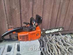 Stihl 010av Chainsaw 14 Bar Chain Runs Arborist Saw All OEM RUNS GREAT
