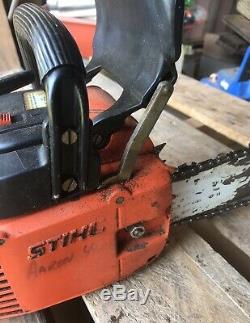 Stihl 011AV Chainsaw with bar chain Good trim saw made in USA