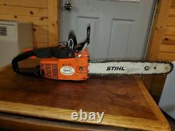 Stihl 011 AV Chainsaw With 16 Bar And Chain Run Good Used Chainsaw