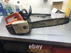 Stihl 015L Chainsaw Chain Saw 015 L Top Handle Saw with Orange Hard Case