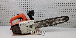 Stihl 015L Gasoline Powered Top-Handle Chainsaw w 14 Bar & Chain