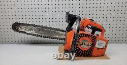 Stihl 015L Gasoline Powered Top-Handle Chainsaw w 14 Bar & Chain