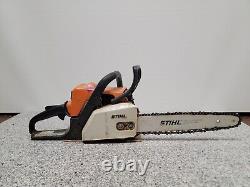 Stihl 017 Gasoline Powered Chainsaw w 14 Bar & Chain