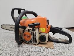 Stihl 017 Gasoline Powered Chainsaw w 14 Bar & Chain