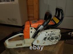 Stihl 024 AVS Chainsaw With 16 Bar And Chain Runs Used Chainsaw