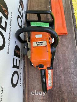 Stihl 025 Wood Boss Chainsaw 45CC 1-OWNER SAW With 18 Bar/Chain MS250 SHIPSFAST