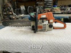 Stihl 025 Wood Boss Chainsaw All OEM- 45CC 1-OWNER SAW With 18 Bar/Chain MS250