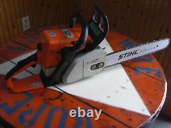 Stihl 025 chainsaw 15 inch bar and Chain DISPLACEMENT44.3 ccm Nice Running saw